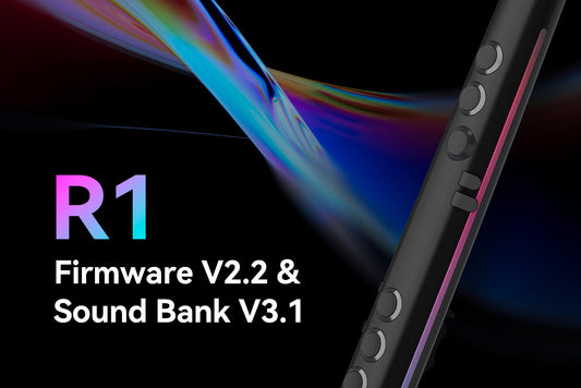 Wind Synthesizer R1 - Firmware V2.2 & Sound Bank V3.1